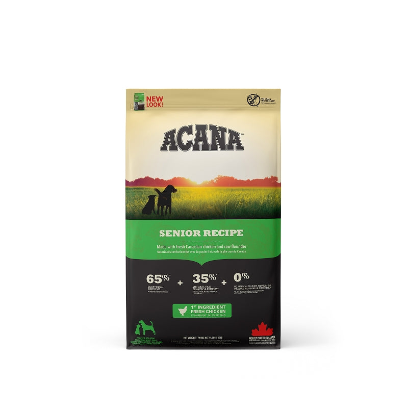 ACANA Acana Dog Food, Authentic Senior Dog Recipe, 2kg, 11.4kg