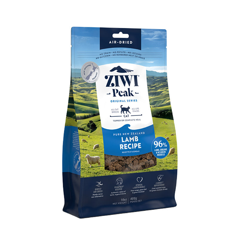 Ziwi PEAK Ziwi Peak Cat Food Genuine Air-Dried Lamb 400g 1kg Dry Food
