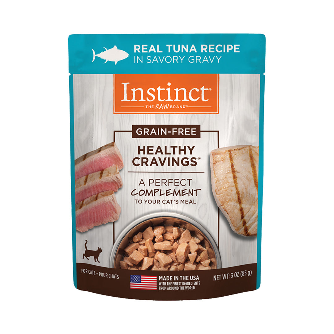 Instinct 猫粮,正宗,袋装,湿,Healthy Cravings,金枪鱼,85g