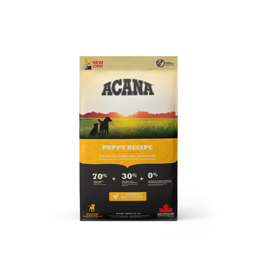 ACANA Acana Dog Food, Authentic, Puppy Recipe, 340g, 2kg, 11.4kg, for Puppies 