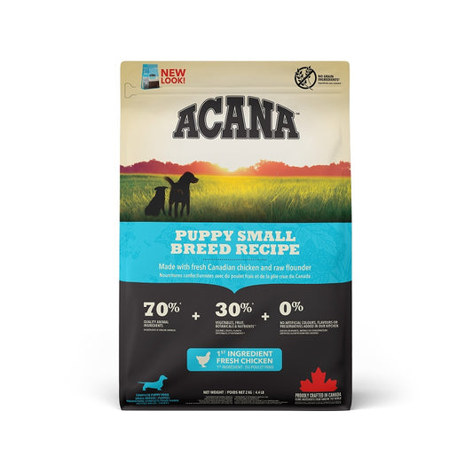 ACANA Dog Food, Authentic, Puppy Small Breed Recipe, 2kg, 6kg, Authentic, Puppy, Puppy 