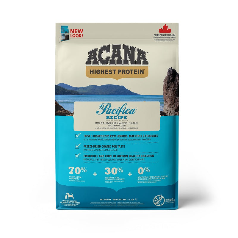 ACANA 아카나 도그 푸드 정규품 파시피카 도그 레시피 2kg 6kg 11.4kg