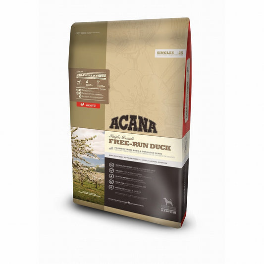 ACANA Dog Food, Genuine, Free-Run Duck, 2kg, 6kg, 11.4kg 