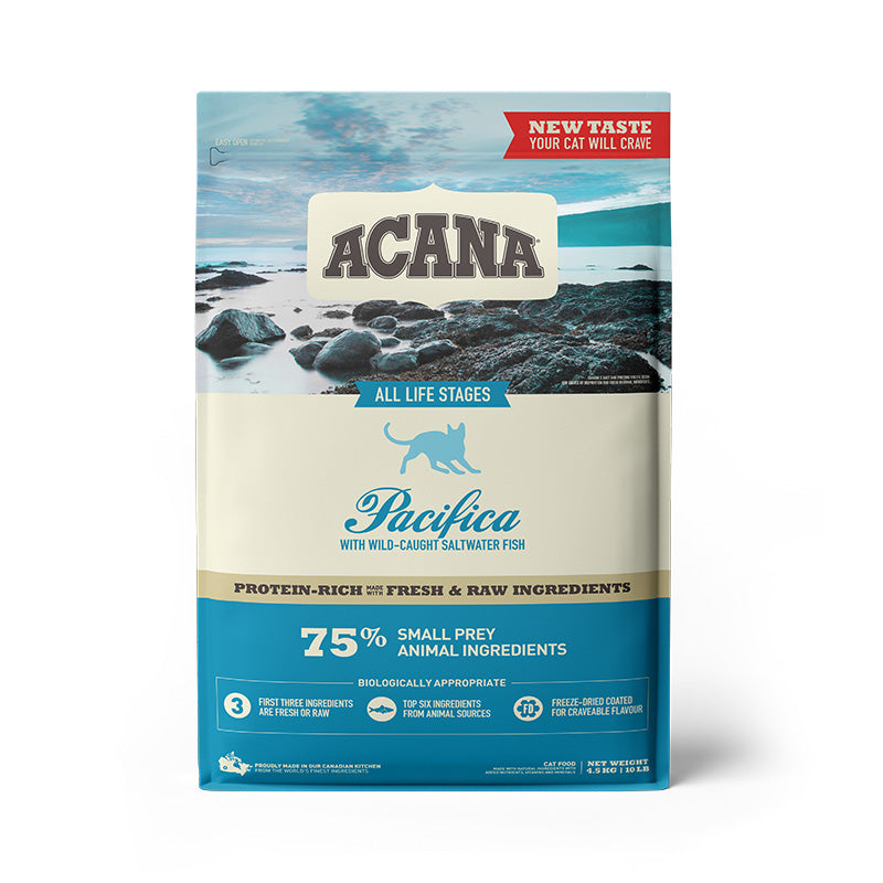 ACANA ACANA 猫粮，正品 Pacifica 猫粮，340g，1.8kg，4.5kg，干粮