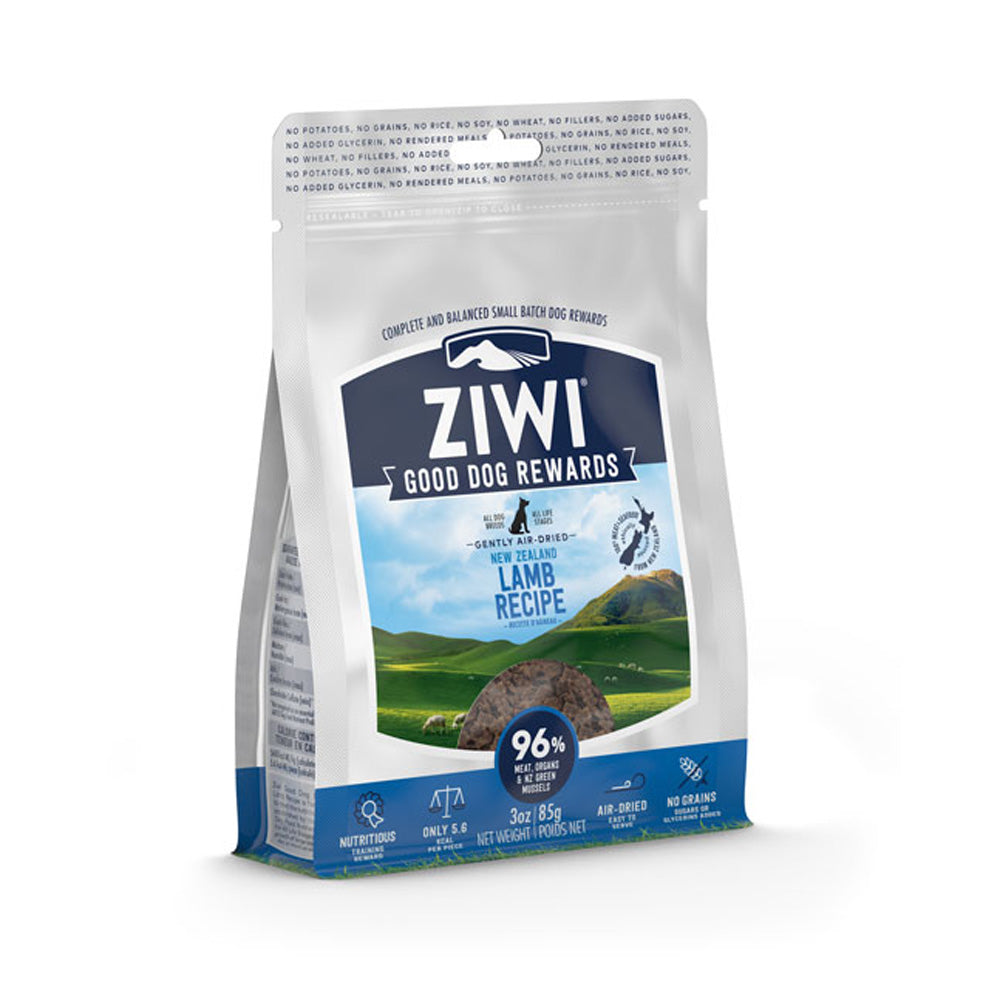 Ziwi PEAK Ziwi Peak Dog Food, Genuine Air-Dried Dog Treats, Lamb, 85g 