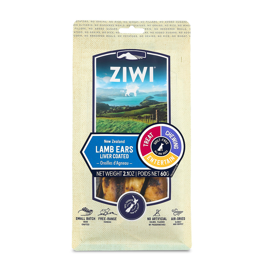 ziwi PEAK ジウィピーク 犬用おやつ トリーツ 正規品 イヤーレバーコーティング