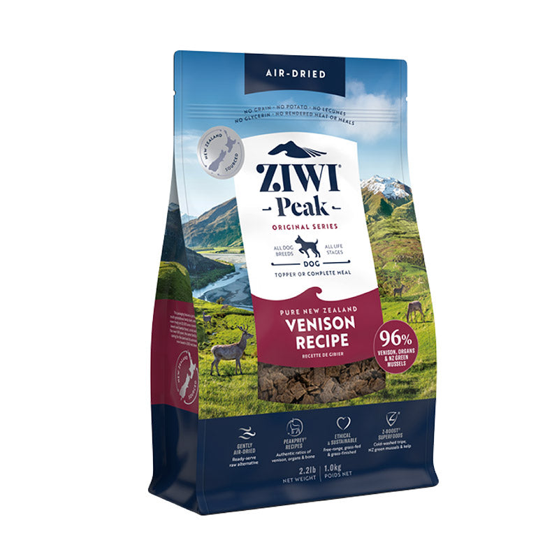 ziwi PEAK ジウィピーク ドッグフード 正規品 エアドライ ベニソン 454g 1kg 2.5kg ドライフード