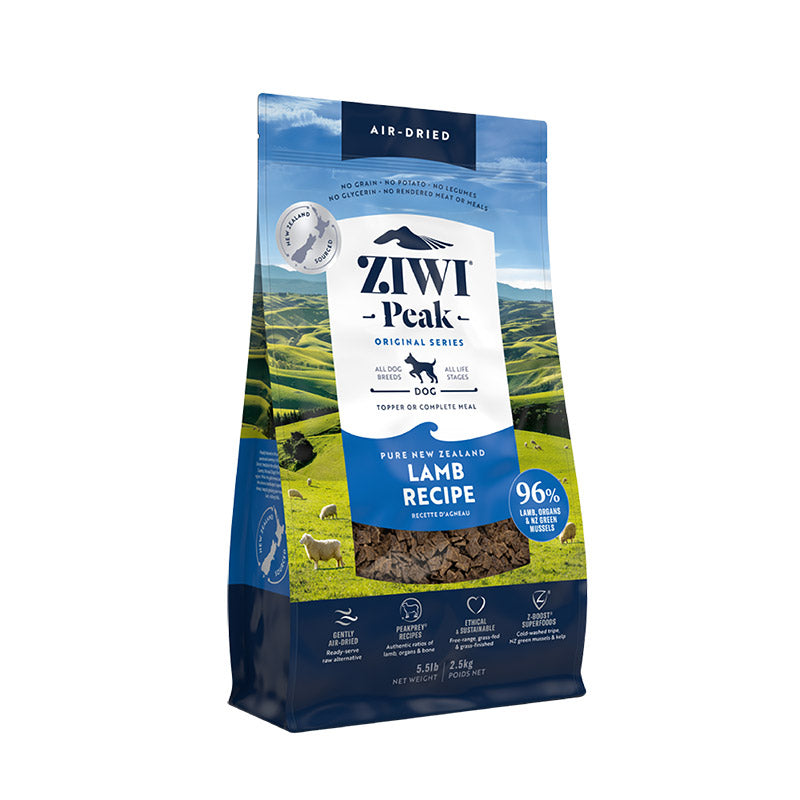 ziwi PEAK ジウィピーク ドッグフード 正規品 エアドライ ラム 454g 1kg 2.5kg 4kg ドライフード