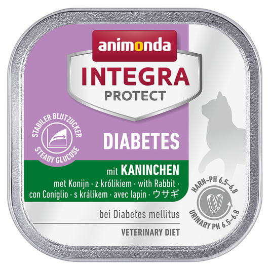 アニモンダ キャットフード 療法食 ウェット 糖尿ケア インテグラプロテクト ウサギ 100g 単品 16個セット