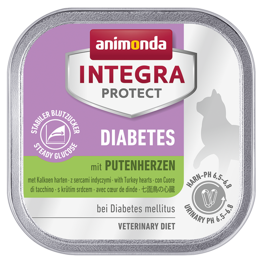 アニモンダ キャットフード 療法食 ウェット 糖尿ケア インテグラプロテクト 七面鳥 100g 単品 16個セット