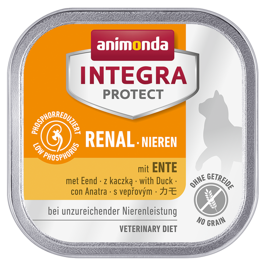 Animonda Cat Food Therapeutic Wet Kidney Integra Protect Nielen Camo 100g Single 16-Piece Set