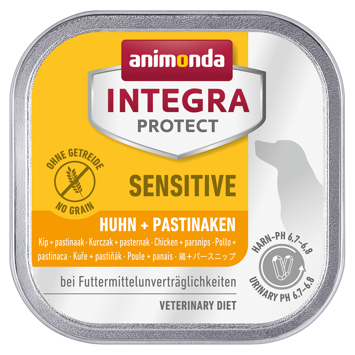 Animonda 狗粮治疗食品过敏护理 Integra Protect 敏感鸡肉 150g 单品 11 件套