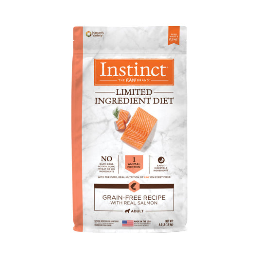 Instinct Dog Food, Genuine Freeze-Dried LID Real Salmon 1.8kg 