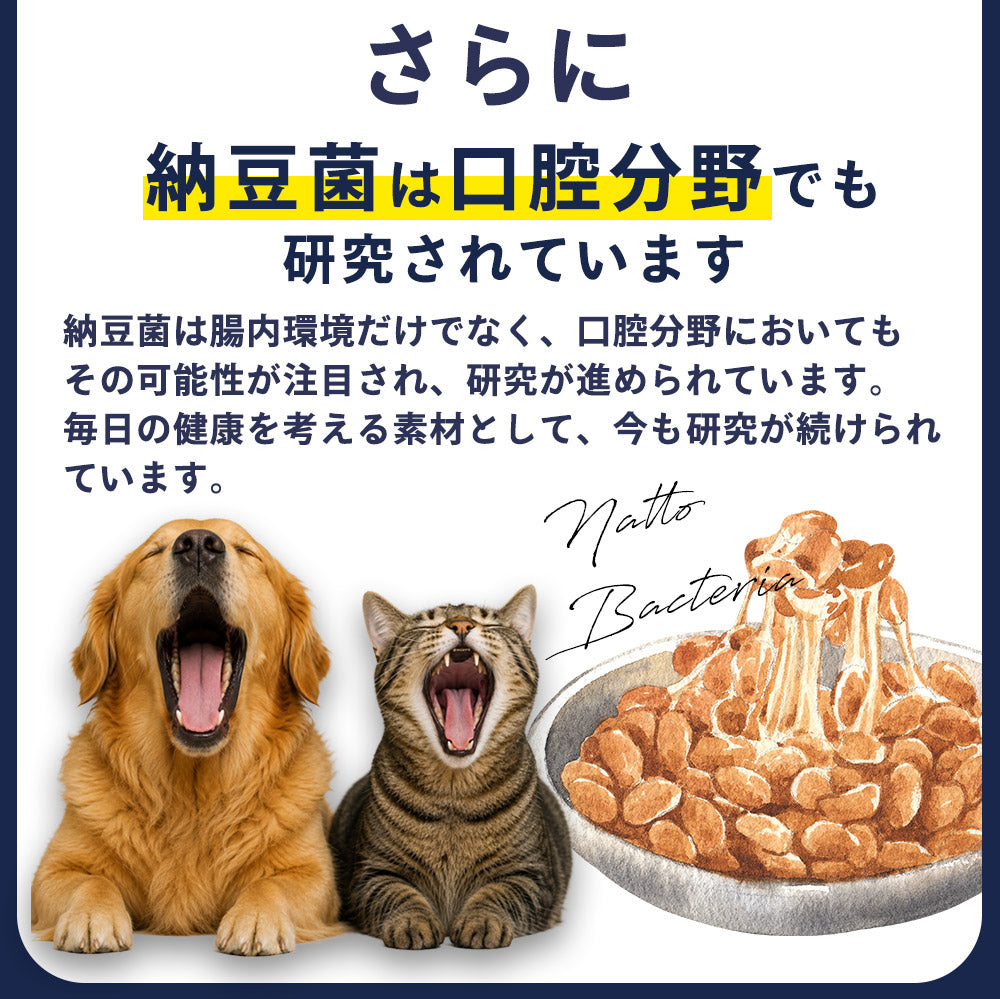 Natto Sararahime 50g อาหารเสริมสุนัข อาหารเสริมโภชนาการชนิดผง Natto